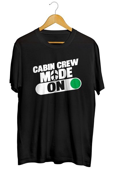 karikatürstore Cabin Officer On Printed Unisex T-Shirt