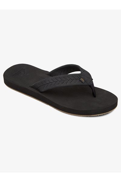 Quiksilver Αριστερές δερμάτινες ανδρικές παντόφλες Coasta