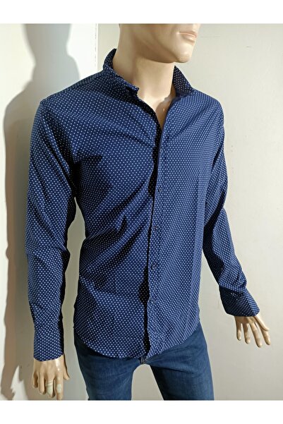 PACHOZ Спортивна сорочка зі slimfit коміром на ґудзиках