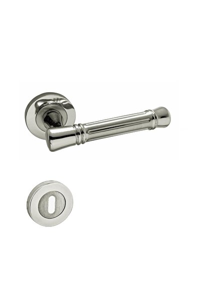 EYM Doğans Concept Venice Rosette Mâner de ușă Nichel Satin Room