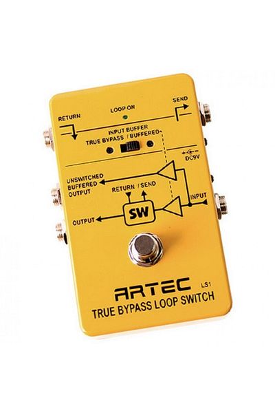 ARTEC Ls1 - Single Channel Loop Switch Pedal
