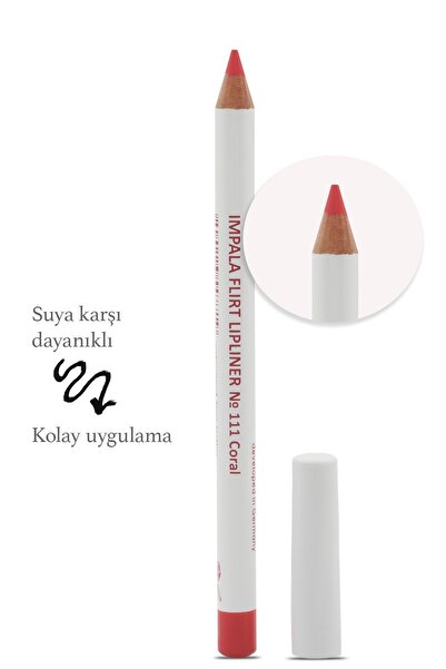 IMPALA Dudak Kalemi - Flirt Pencil Lipliner No: 111(MERCAN)