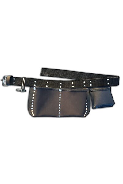 İKİZ DERİ ÜRÜNLERİ Palaska Kemerli Metrelik Cepli Çivi Önlüğü