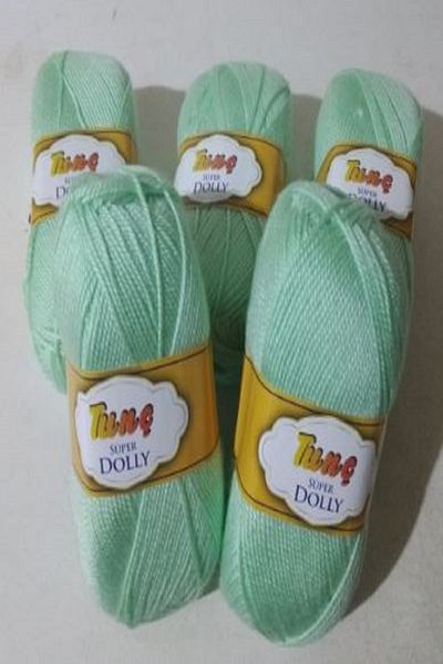 Tunç Çadır Dolly Booties Thread Green 5 Pieces Colar: 117