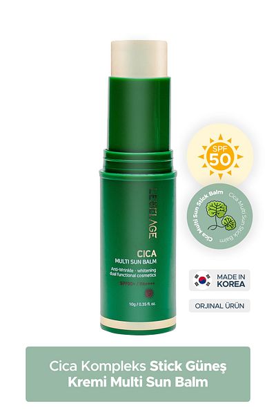 LEBELAGE Sunscreen Dry and Sensitive Skin Stick - Cica Sun Balm Spf 50 /pa, Lebemultısun, One Size