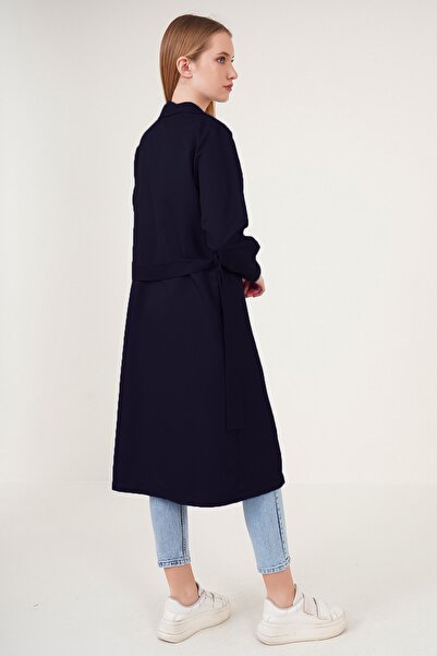 Bigdart Trench Coat - Navy blue - Double-breasted