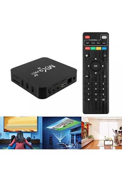 Kalite Mxq Pro Android Tv Box - Quality to Send by Loading 1Gb Rom and 8Gb Ram Inat Tv 4F56