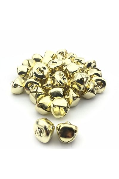 Erdal Ticaret Bell Ring Round Closed (1 Pack of 10 Pieces) Gold