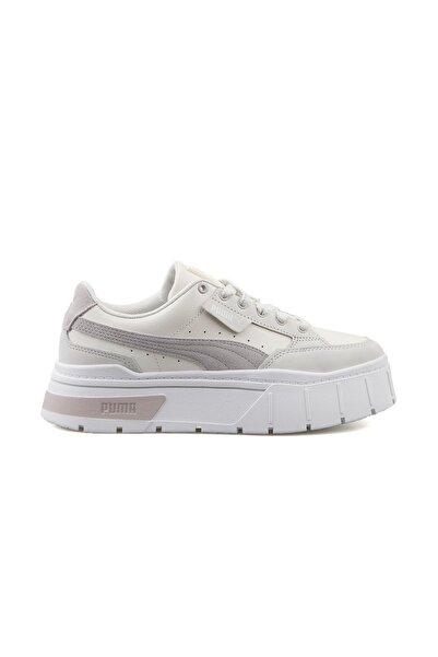 Puma Mayze Stack Luxe Wns Γυναικεία Casual Παπούτσια 38985301 Κρεμ