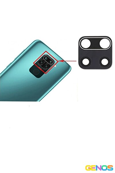 Genos Xiaomi Redmi Note 9 Pro Uyumlu Kamera Camı Arka Kamera Lensi Ve Yapıştı...
