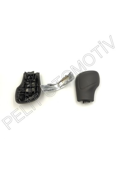 PELİTOTOMOTİV Golf 6 Dsg Automatic Gear Shift Knob Side Covers and Nickel Plated Black