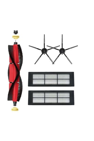 LİN GRUP Roborock S5 Max και S6 Pure - Σετ φίλτρου και βούρτσας συμβατό με τη νέα γενιά Hepa