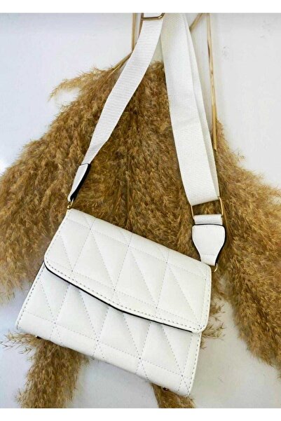 Gözenshopp Women's White Shoulder Bag