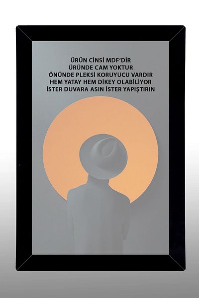 bymat A4 20X30 Frame Certificate Frame - A4 21X30 Frame with Pvc