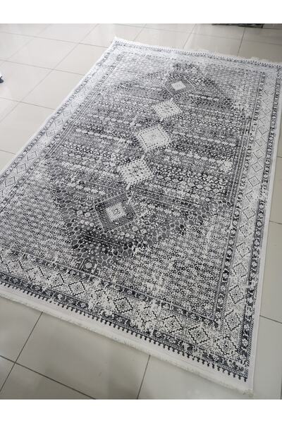 Festival Halı Bahariye Halı Marcel B235x Gri Beyaz Modern 6 M2 Halı