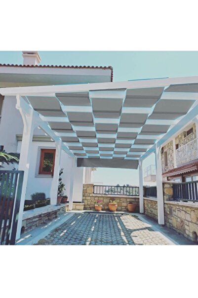 sizenelazım Antrasit Su Geçirmez Oxford Kumaş Dekoratif Gölgelik 0.5m X 13m