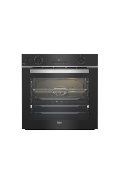 Beko Buhar Destekli Fitfry Siyah Set