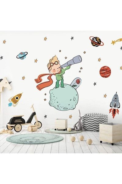 Sim Tasarım The Little Prince 2 Wall Sticker Set - Sim720