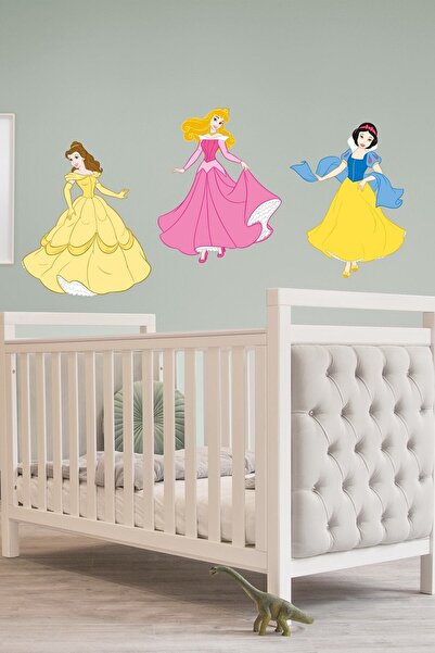 Sim Tasarım Prensesler Duvar Sticker