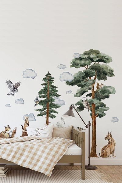Sim Tasarım Spectacular Animals Wild Life Duar Sticker - Simtasarım-204
