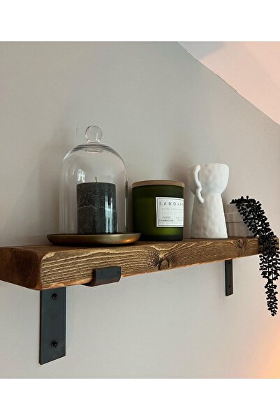 Karadeniz Dizayn 9x160 Cm Tekli Demir Ayaklı Raf