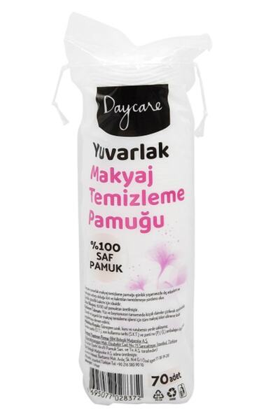 Daycare Round Makeup Remover Pad 70 Pieces