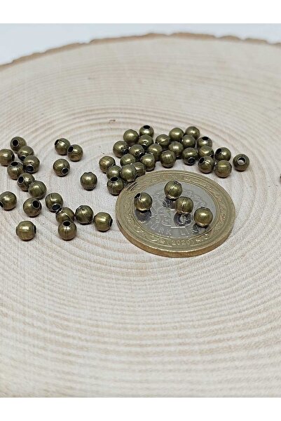 Yasamtohumu Antikni metalni srednji materijal u boji 4mm/100 komada