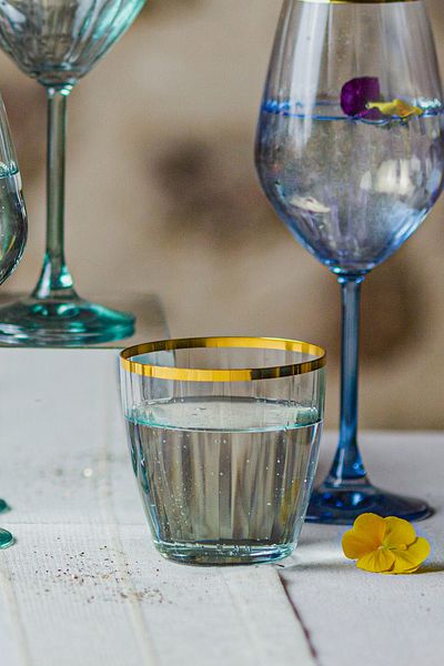 Rakle Soho 4-Piece Water Glass Set Green 300 Cc