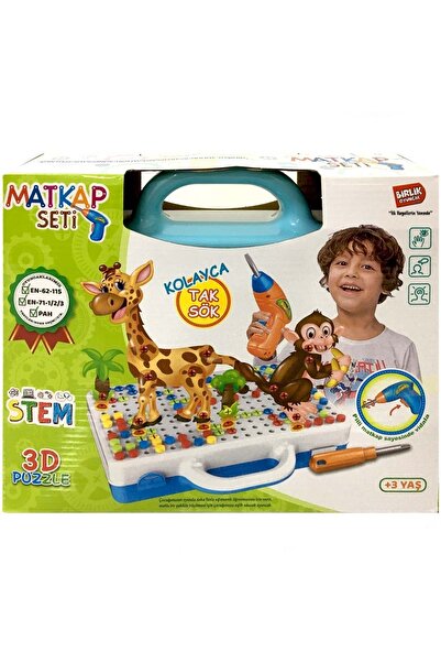 Genel Markalar Eğitici Oyun Sök Tak Seti 3d Yaratıcı 340 Parça Oyuncak Matkap...