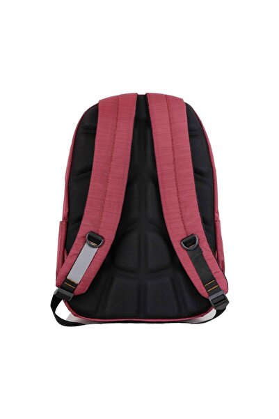 Bagacar 8007 Бордовий унісекс шкільний та повсякденний рюкзак