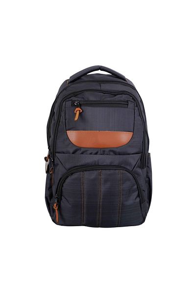 Bagacar 8007 Μαύρο Unisex Σχολείο και καθημερινό σακίδιο πλάτης