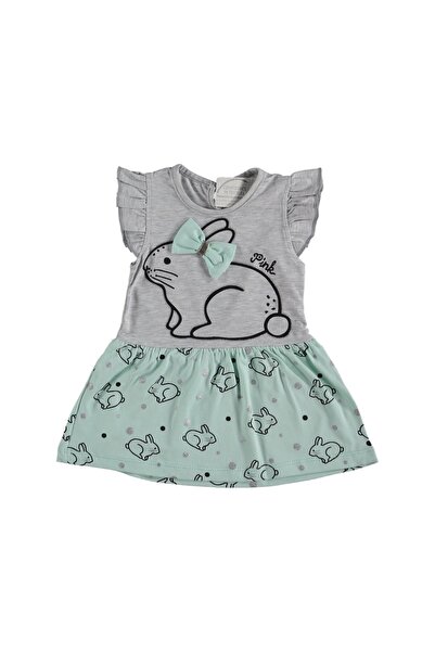 Buqete فستان بناتي بطبعة أرنب