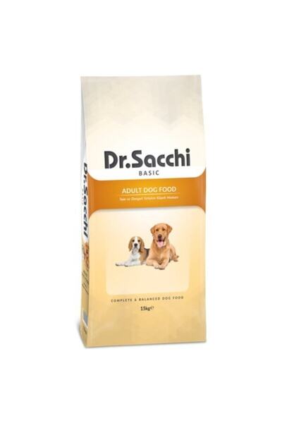 Dr. Sacchi Dr.sacchi Basic Chicken Tavuklu Yetişkin Köpek Mamasi 15 Kg