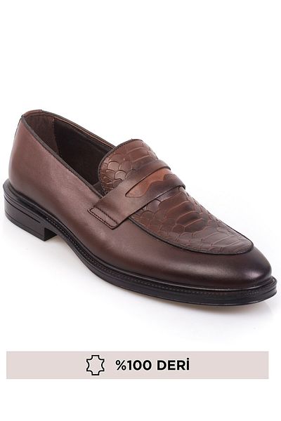 maximoda Παπούτσια Classic από γνήσιο δέρμα χωρίς κορδόνια