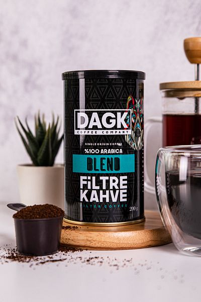 Dagk Filter Coffee Blend 200g Tnk (COOKED)