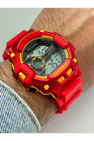 Jaga Digital Men's Wristwatch