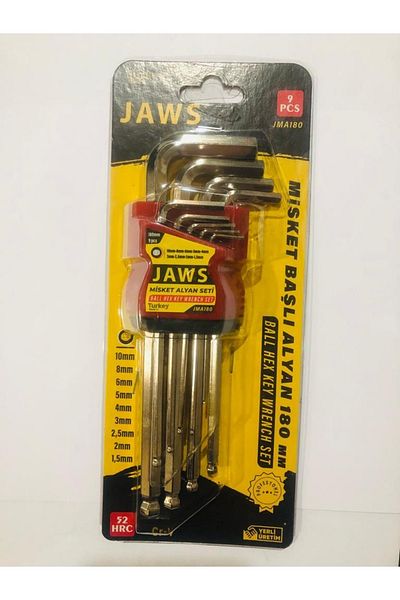 Eltos Jaws Misket Head Allen 180 Mm 9 Pieces