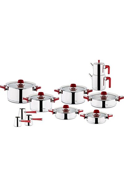 Aryıldız Flamingo Rose Cam Kapak 20 Parça Ideal Set