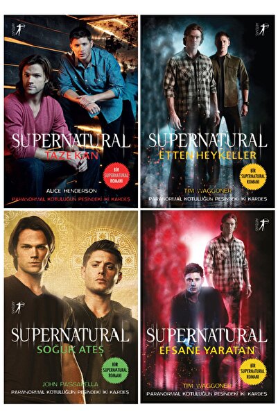 Artemis Yayınları Supernatural 4 Kitap Set-3