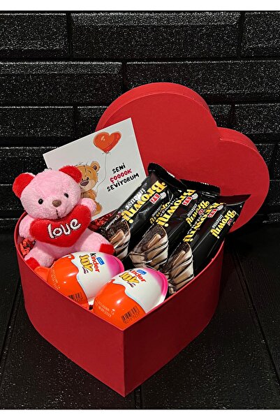 lenostra Kız Arkadaşa Hediye Kalp Kutuda Kalpli Pembe Ayıcık - Browni Intense...