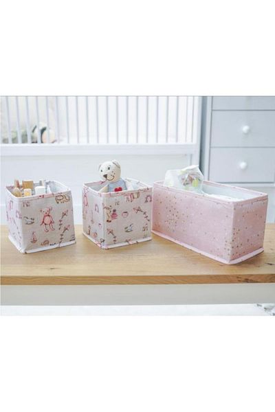 Flosoft Set of 3 Baby from Twelve - Drawer and Baby Care Organizer Box