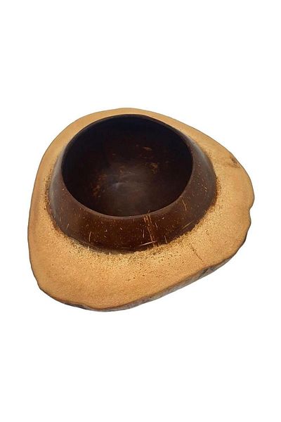 Dünyadan Hediyeler Coconut Coconut Bowl with Shell Coconut Bowl