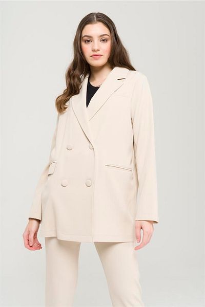 Olcay Jacke - Beige - Regular Fit