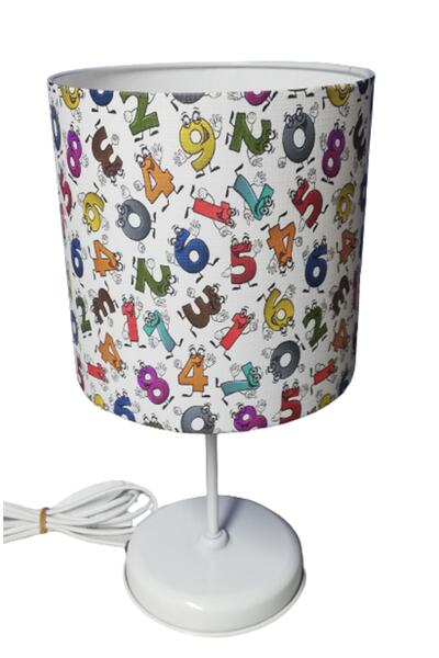 TEKAY AYDINLATMA Learning Numbers Kids Room Baby Room Lampshade