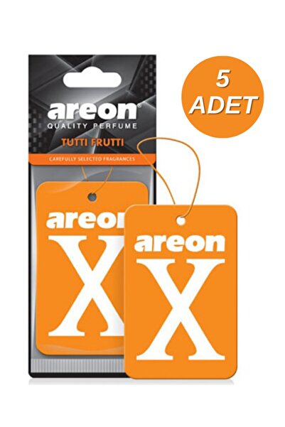 Areon X Tuttı Fruttı ( Turuncu ) Oto Araç Kokusu 5'li