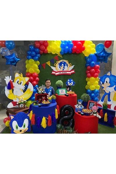 MFM Party Sonic Chain Balloon Crochet Day Set