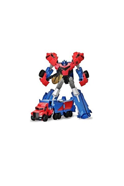 JOYFUL CHİLD Transformers Metal Gövdeli Dönüşebilen Mavi / Kırmızı Robot