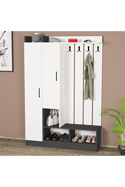 Kalender Dekor Lityum-1-2 Portmanto Vestiyer Ayakkabılık