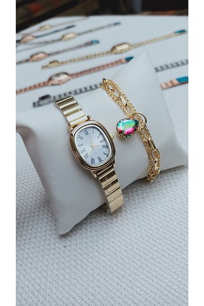 pullmarkt Bracelet Set + Analog Wrist Watch (watch Set)
