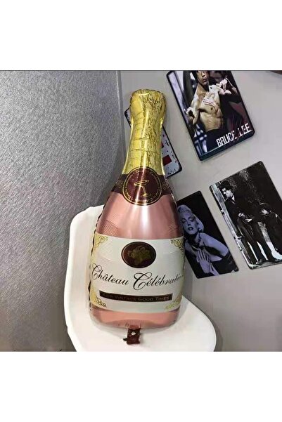 Huzur Party Store Folyo Balon Rose Gold 104x49 Cm Chateau Celebration Yazılı ...